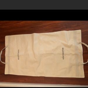 Balenciaga fabric garment bag